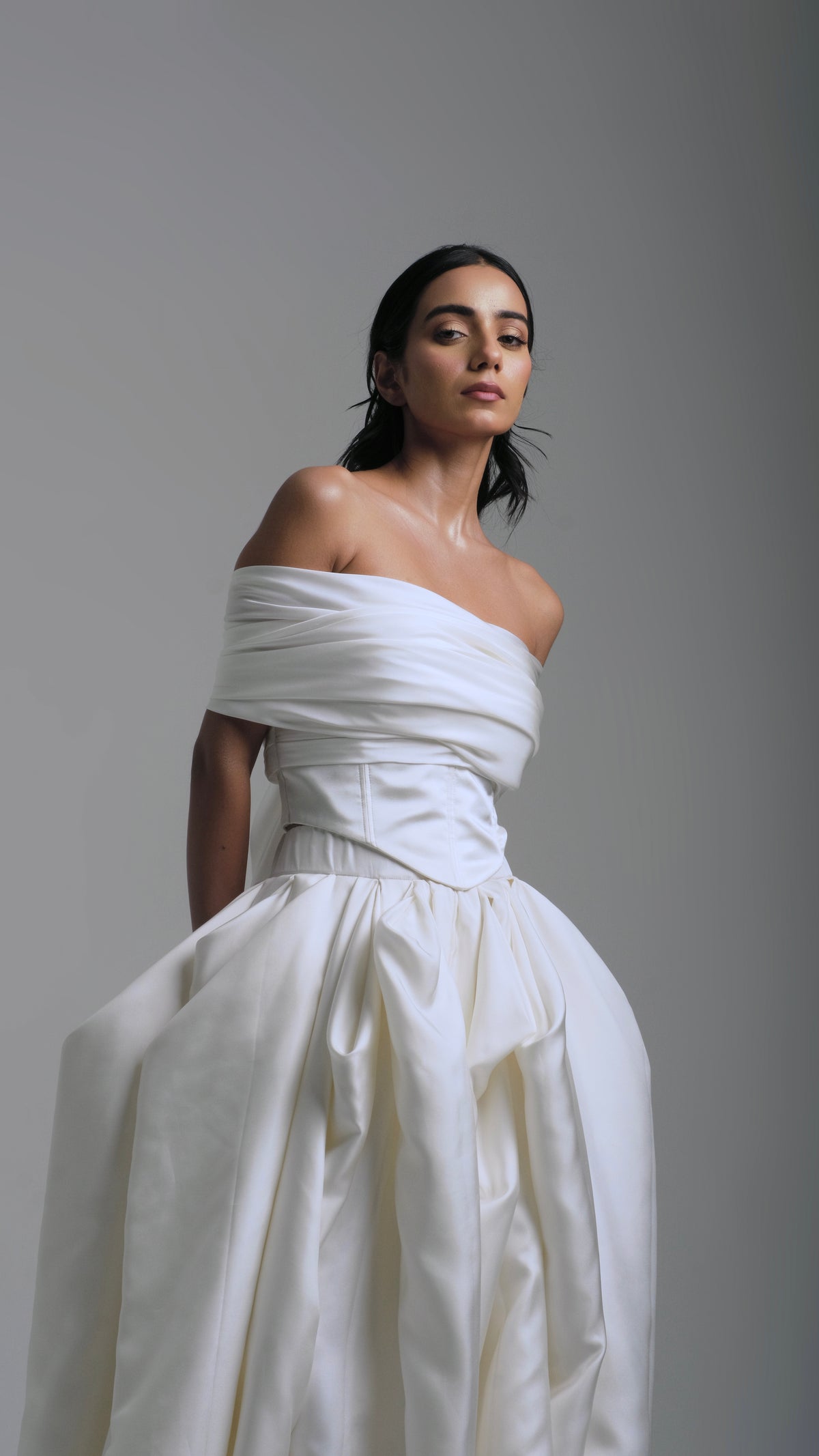 Étoile Draped Corset Top